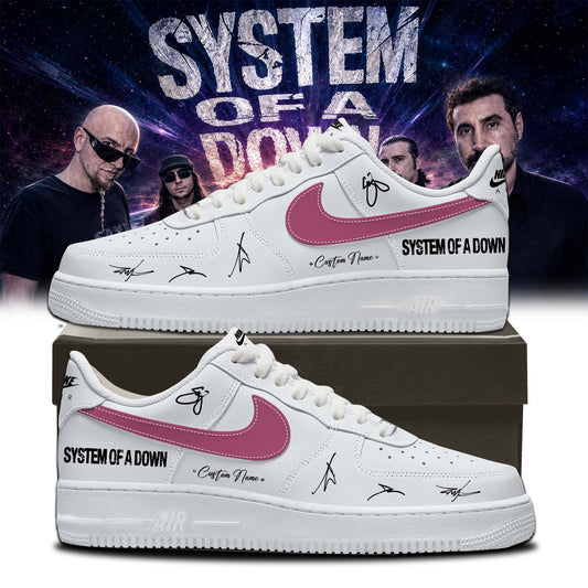 System of a Down “Europe / UK Stadium Tour 2026” Signature Limited Edition – Shoes 3