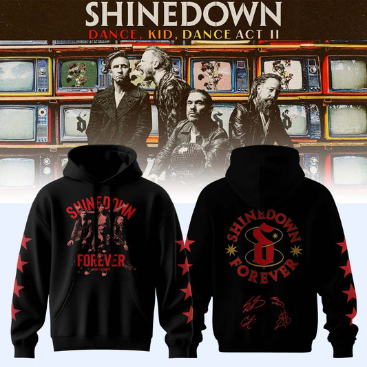 _SHINEDOWN “Dance Kid Dance Act II World Tour” 2026 Signed – Hoodie