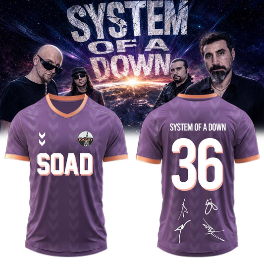 _System of a Down “Europe / UK Stadium Tour 2026” Signature Limited Edition – Jersey