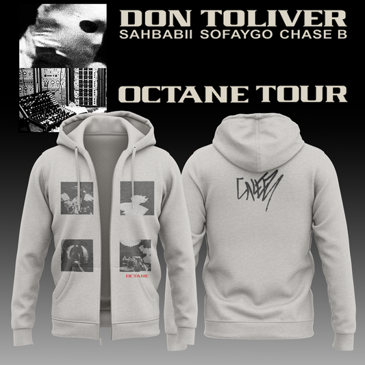 Don Toliver Octane Tour signed ZipHoodie