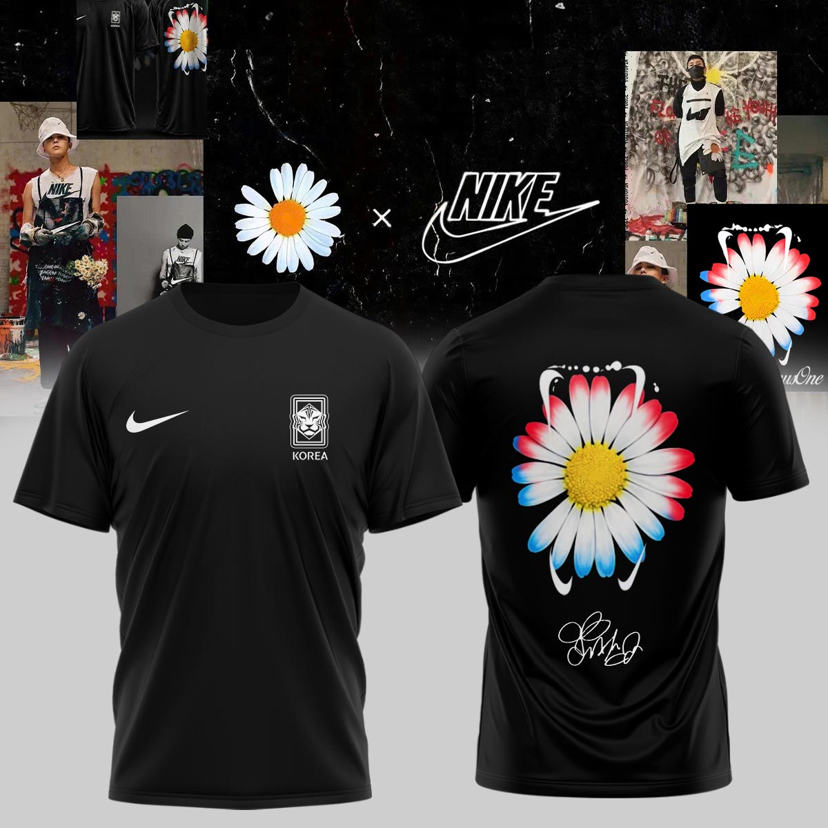 G-Dragon’s PEACEMINUSONE x Nike TShirt