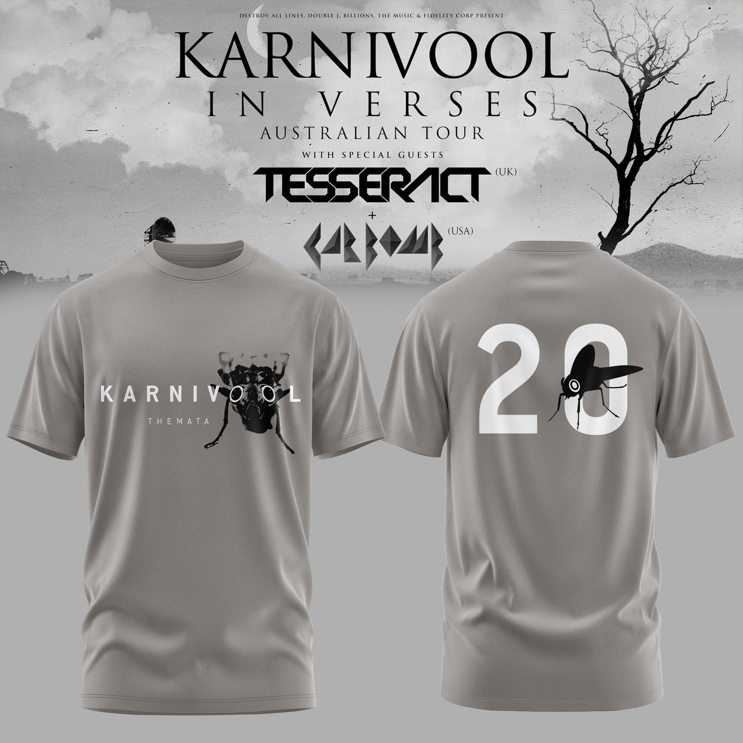 Inspired by the Karnivool “In Verses” Australian Tour