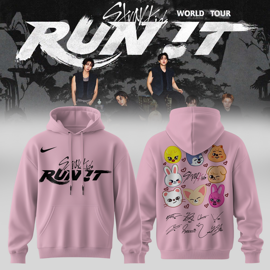 Stray Kids – RUN IT World Tour Hoodie