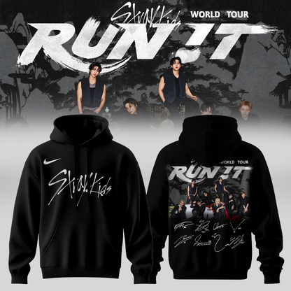 Stray Kids – RUN IT World Tour Hoodie