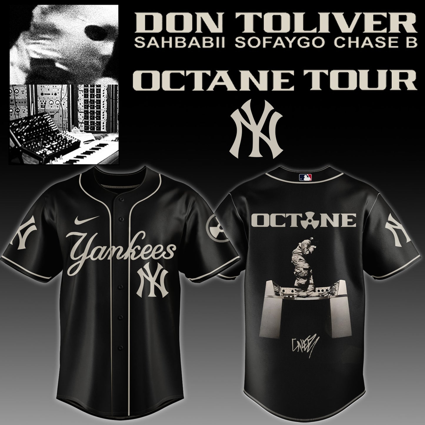 ..MLB ALL TEAMS x Don Toliver Octane Tour Jersey