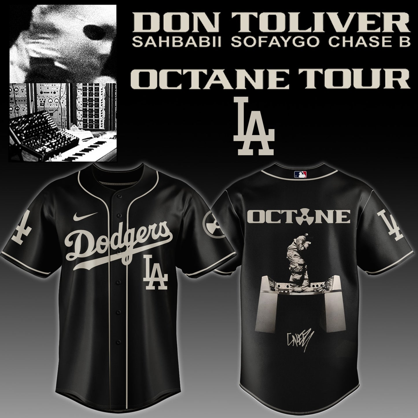 ..MLB ALL TEAMS x Don Toliver Octane Tour Jersey