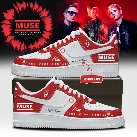 Muse The Wow! Signal Tour 2026 Limited Edition Signature – Shoes 6