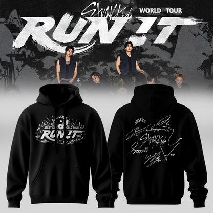 Stray Kids – RUN IT World Tour Hoodie