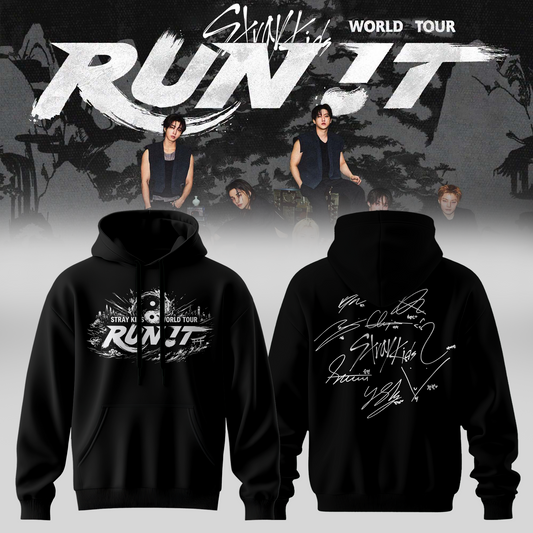 Stray Kids – RUN IT World Tour Hoodie