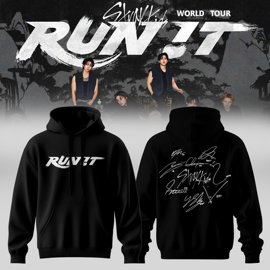 Stray Kids – RUN IT World Tour Hoodie