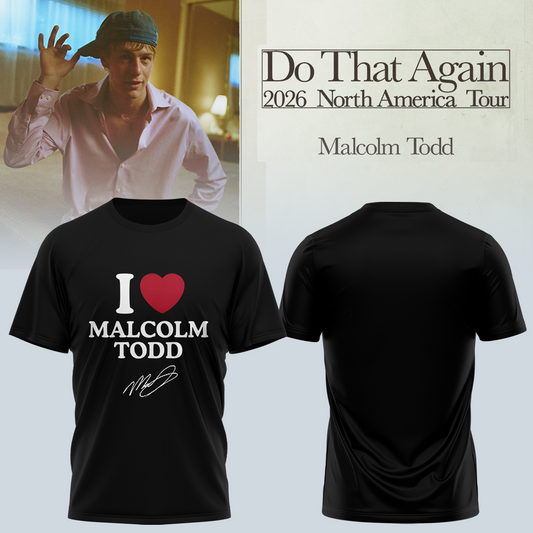 Malcolm Todd Do That Again Tour TShirt
