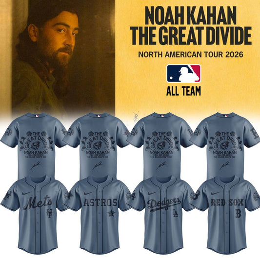 ,,MLB X Noah Kahan The Great Divide Tour Limited Edition Signature – Jersey 5