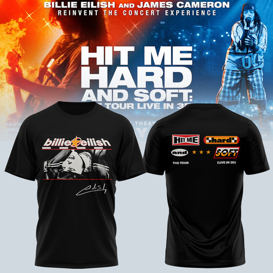 .Billie Eilish Hit Me Hard and Soft: The Tour Shirt