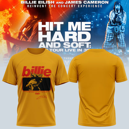 .Billie Eilish Hit Me Hard and Soft: The Tour Shirt