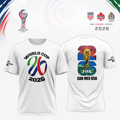 FIFA World Cup 2026 T-Shirt – USA Canada Mexico Edition