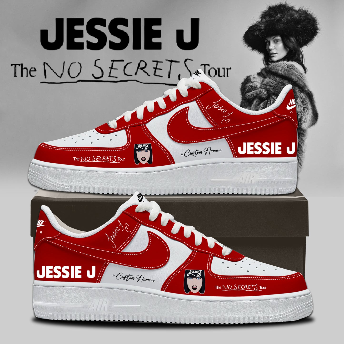 Jessie J “The No Secrets Tour” 2026 – AF1 Shoes6
