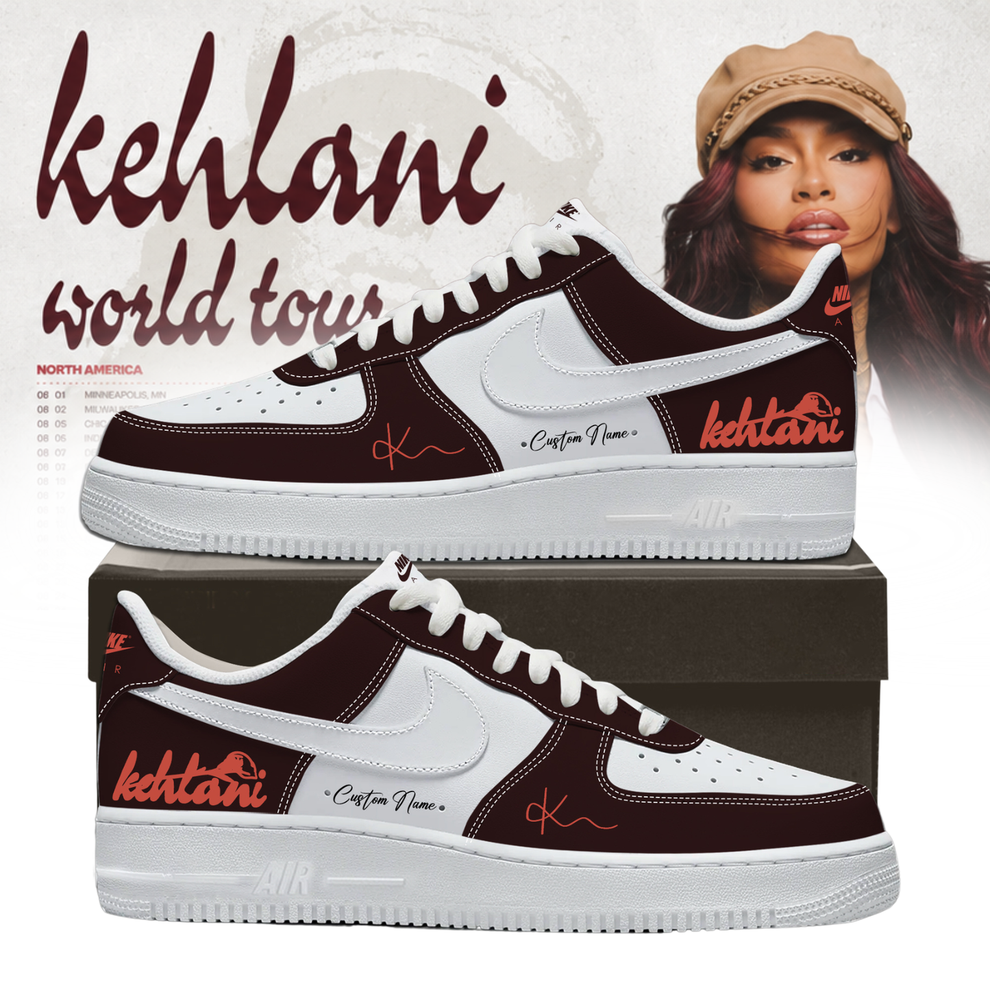 .Kehlani ”Kehlani World Tour ” Shoes 1