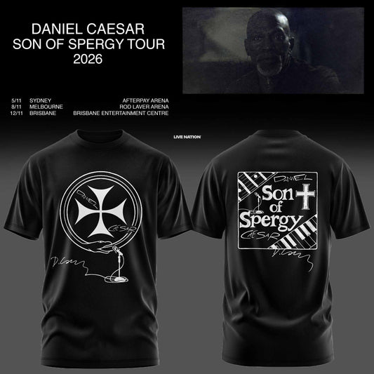 .DANIEL CAESAR – SON OF SPERGY TOUR 2026 TEE