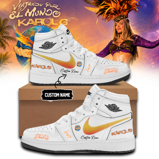 Karol G ” Viajando por el Mundo Tropitour ” Signature Limited Edition – Shoes 1