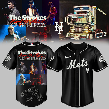 ,,MLB X The Strokes ”Reality Awaits North America 2026” Limited Edition Signature – Jersey 2
