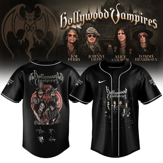,,,.Hollywood Vampires World Tour 2026 Signed – Jersey