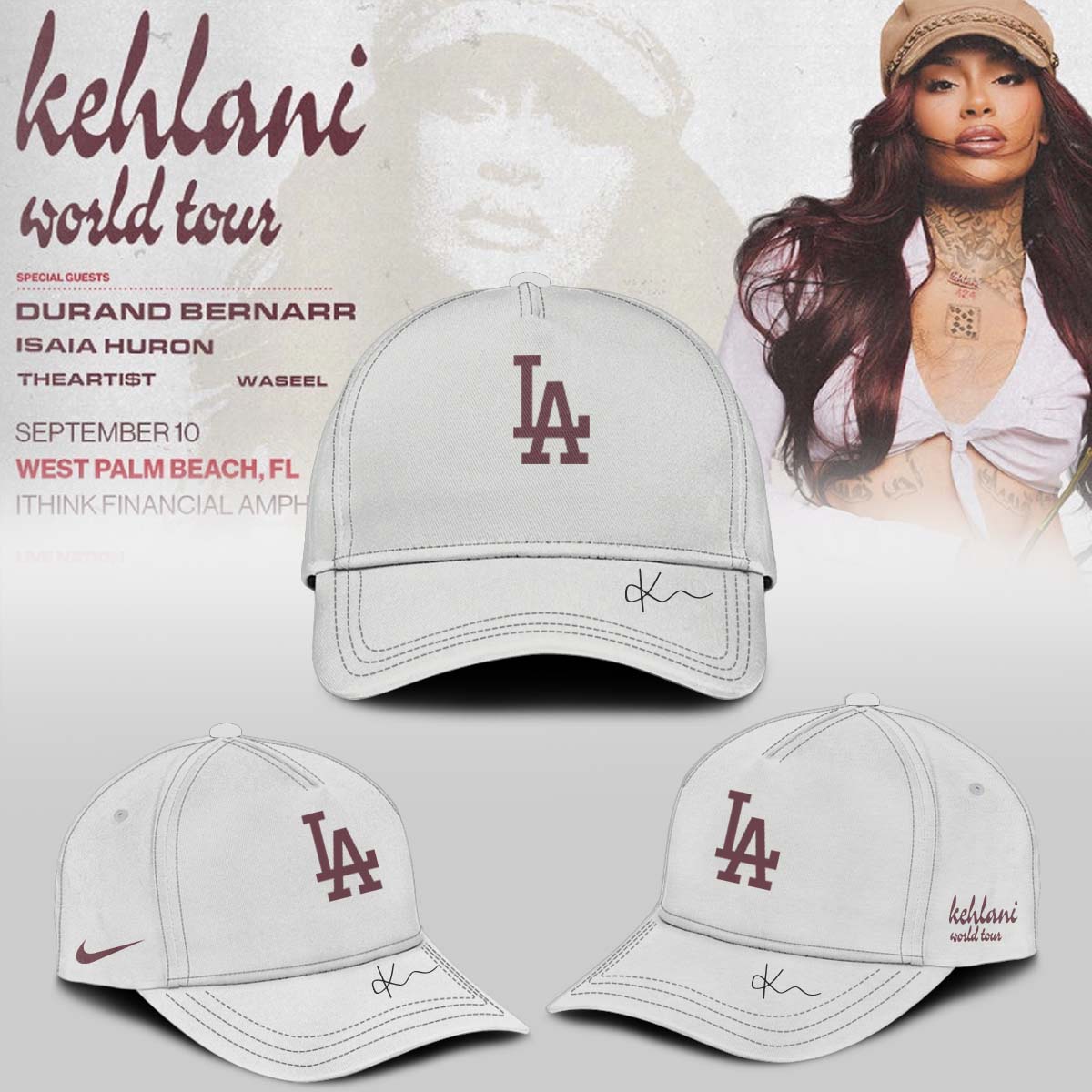 ,MLB X Kehlani World Tour Limited Edition Signature – Jersey 2