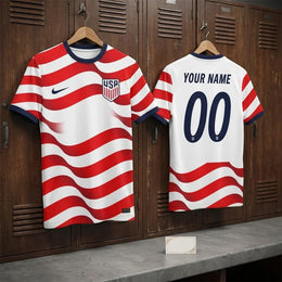 USA World Cup 2026 Personalized Soccer Jersey – Custom Name & Number