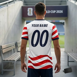 USA World Cup 2026 Personalized Soccer Jersey – Custom Name & Number