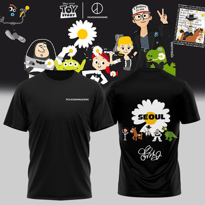 ,.G-Dragon’s PEACEMINUSONE x TOY STORY TShirt