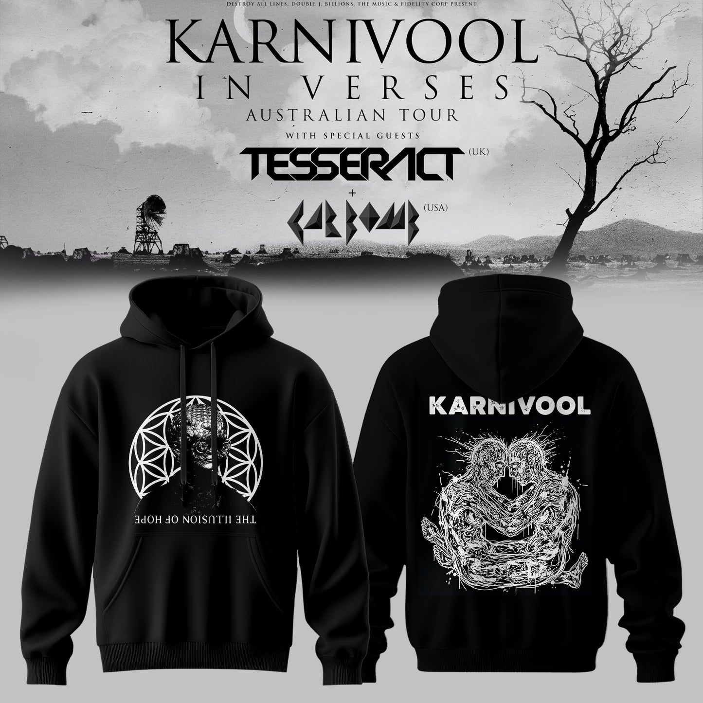 Inspired by the Karnivool “In Verses” Australian Tour 🌙