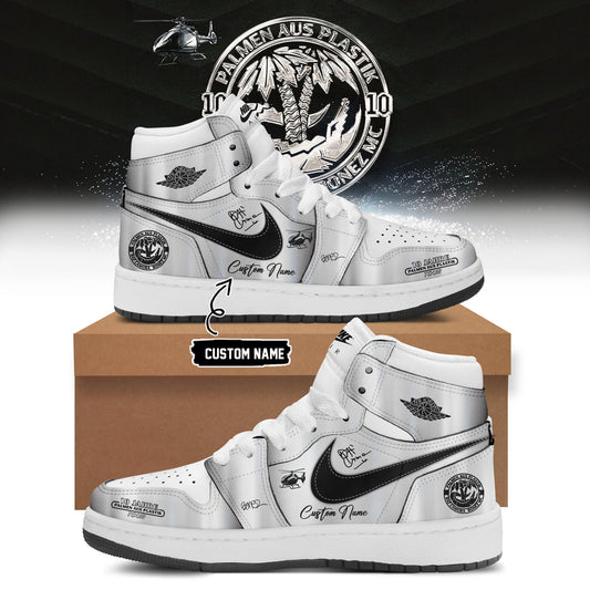 __RAF Camora &amp; Bonez MC "10 Jahre Palmen aus Plastik Tour" . Limited Edition Signature Shoes 2--