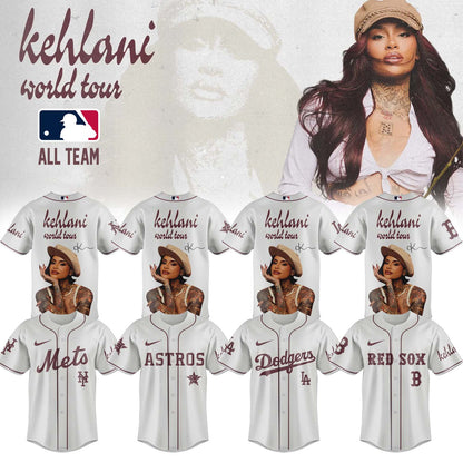 ,MLB X Kehlani World Tour Limited Edition Signature – Jersey 2
