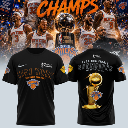 New York Knicks Champions shir