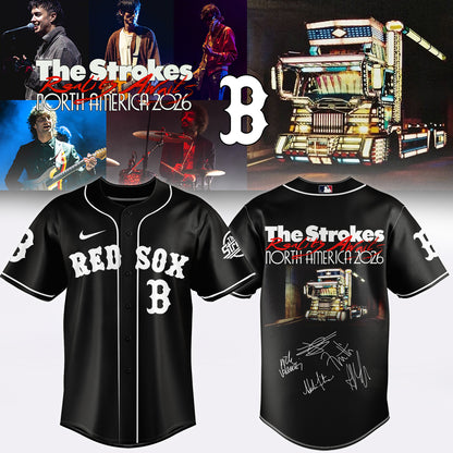 ,,MLB X The Strokes ”Reality Awaits North America 2026” Limited Edition Signature – Jersey 1