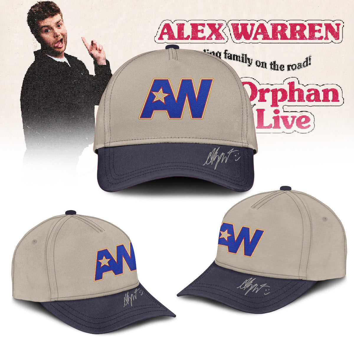 ,.Alex Warren’s “Little Orphan Alex” Tour TShirt