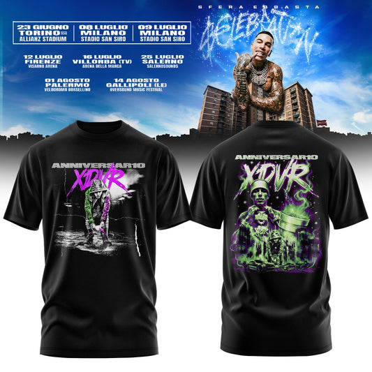 Sfera Ebbasta $€LEBRAT10N – Estate 2026 Tour T-Shirt 11