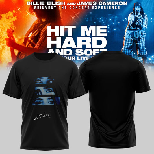 .Billie Eilish Hit Me Hard and Soft: The Tour Shirt