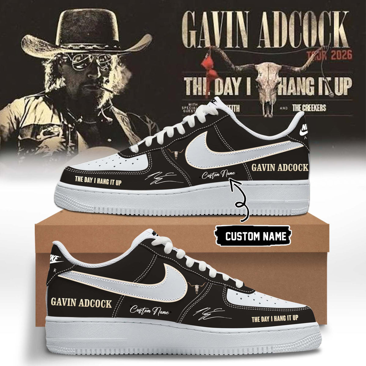 ,,Gavin Adcock ”The Day I Hang It Up Tour 2026” Signature – Shoes 4