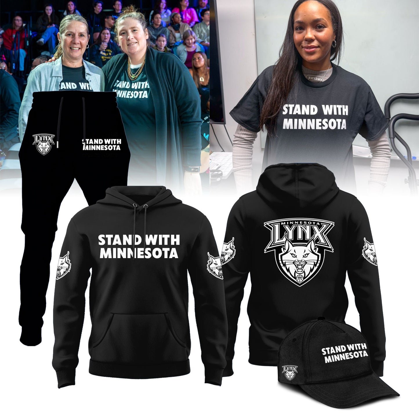 Stand With Minnesota Lynx Limited Edition Hoodie
