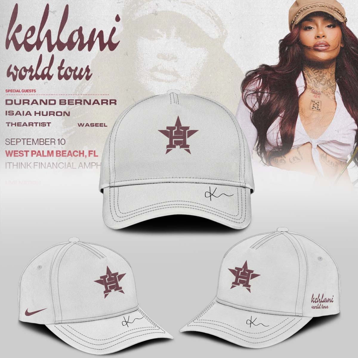 ,MLB X Kehlani World Tour Limited Edition Signature – Jersey 1