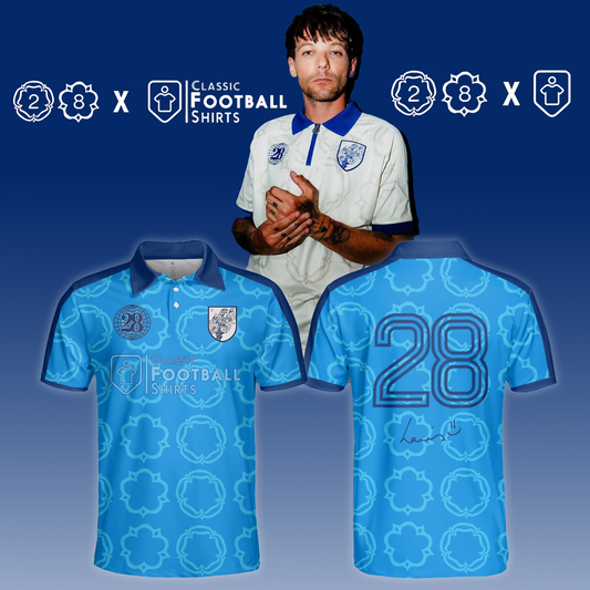 Louis Tomlinson x 28 Clothing Classic Football Shirts Jersey