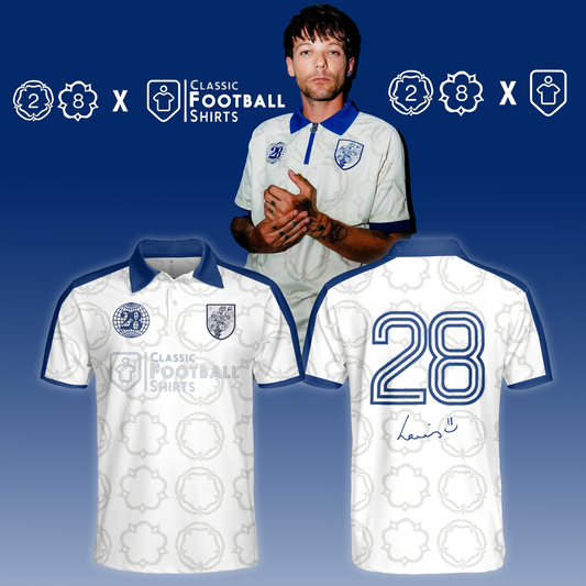 Louis Tomlinson x 28 Clothing Classic Football Shirts Jersey