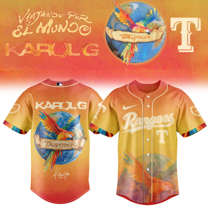 Karol G “Viajando Por El Mundo Tropi tour” Signature Limited Edition – Jersey 2