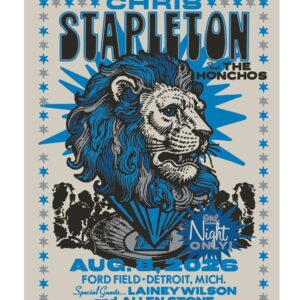 Limited Edition All-American Road Show 2026 in Ford Field,MI Poster
