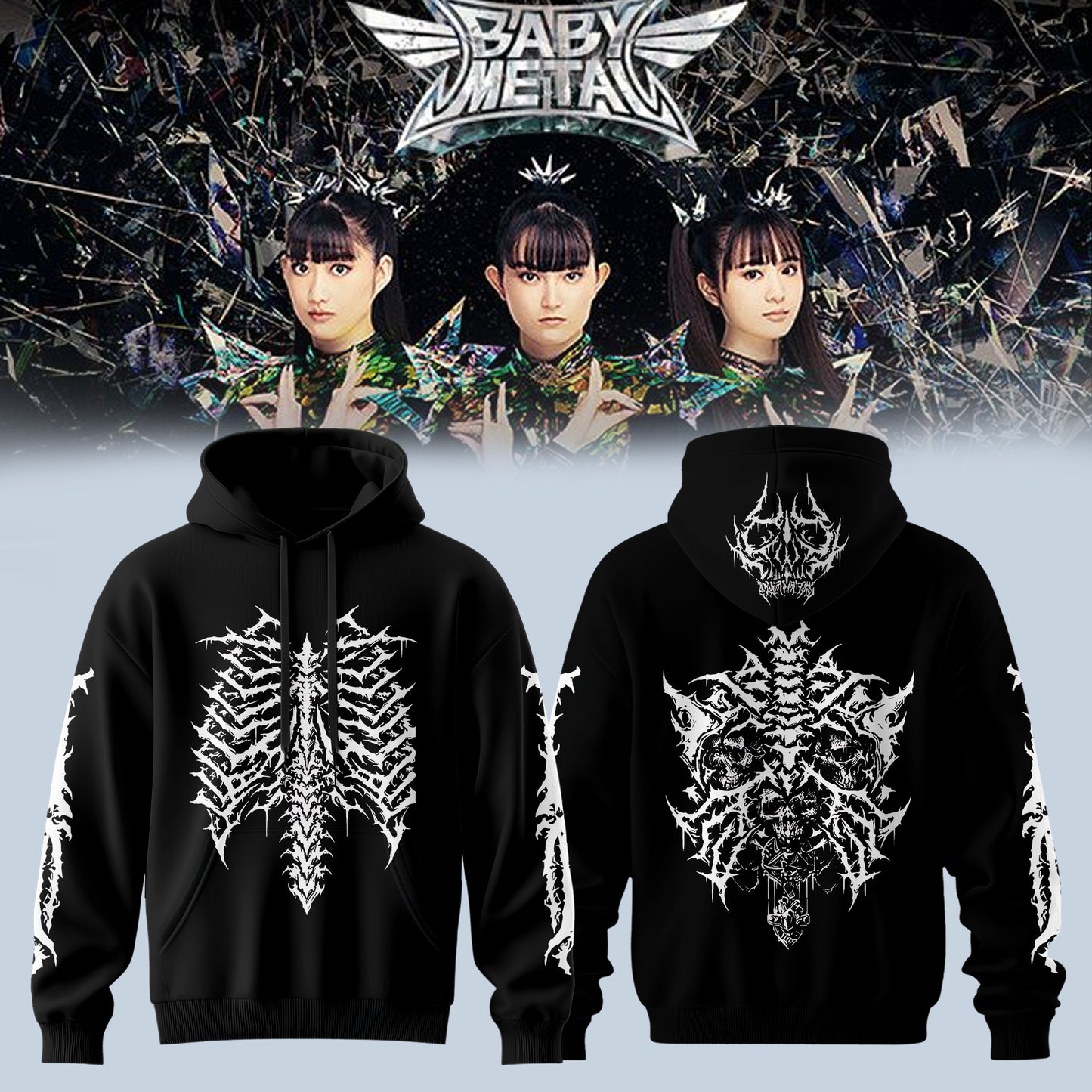 BbyMtl World Tour 2026 Premium 3D Hoodie V1