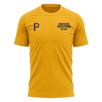 Limited Edition Pittsburgh Pirates x Noah Kahan Yellow Tshirt 2026