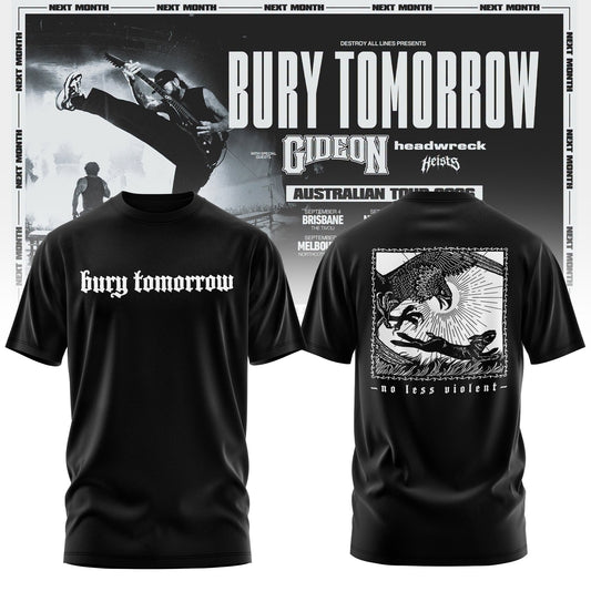 Bury Tomorrow – ‘Will You Haunt Me’ Australian Tour 2026 Limited T-Shirt