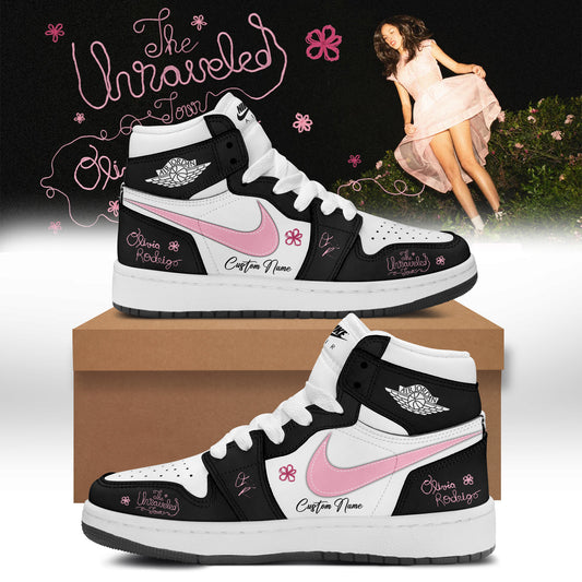 Olivia Rodrigo The Unraveled Tour signed Shoes 2