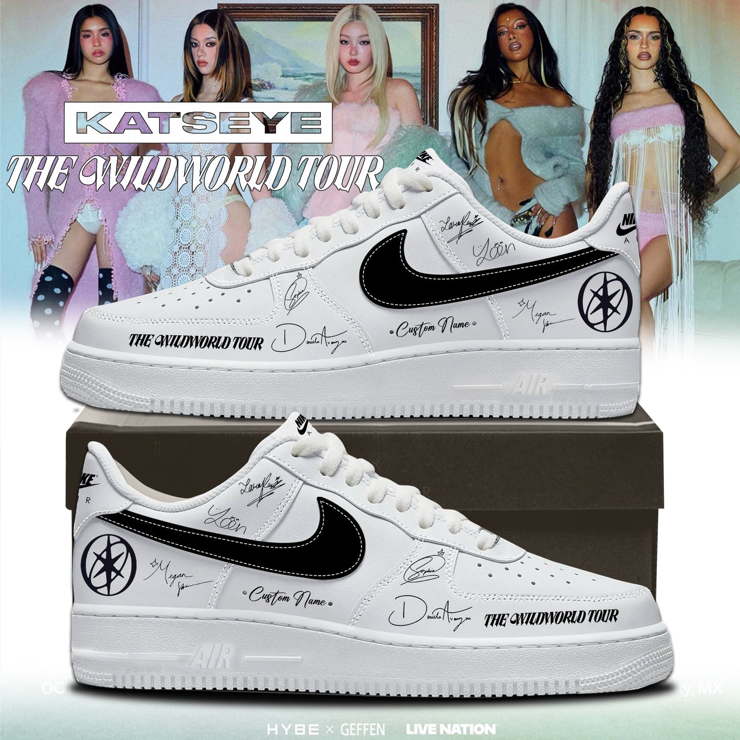 KATSEYE THE WILDWORLD TOUR Shoes 1
