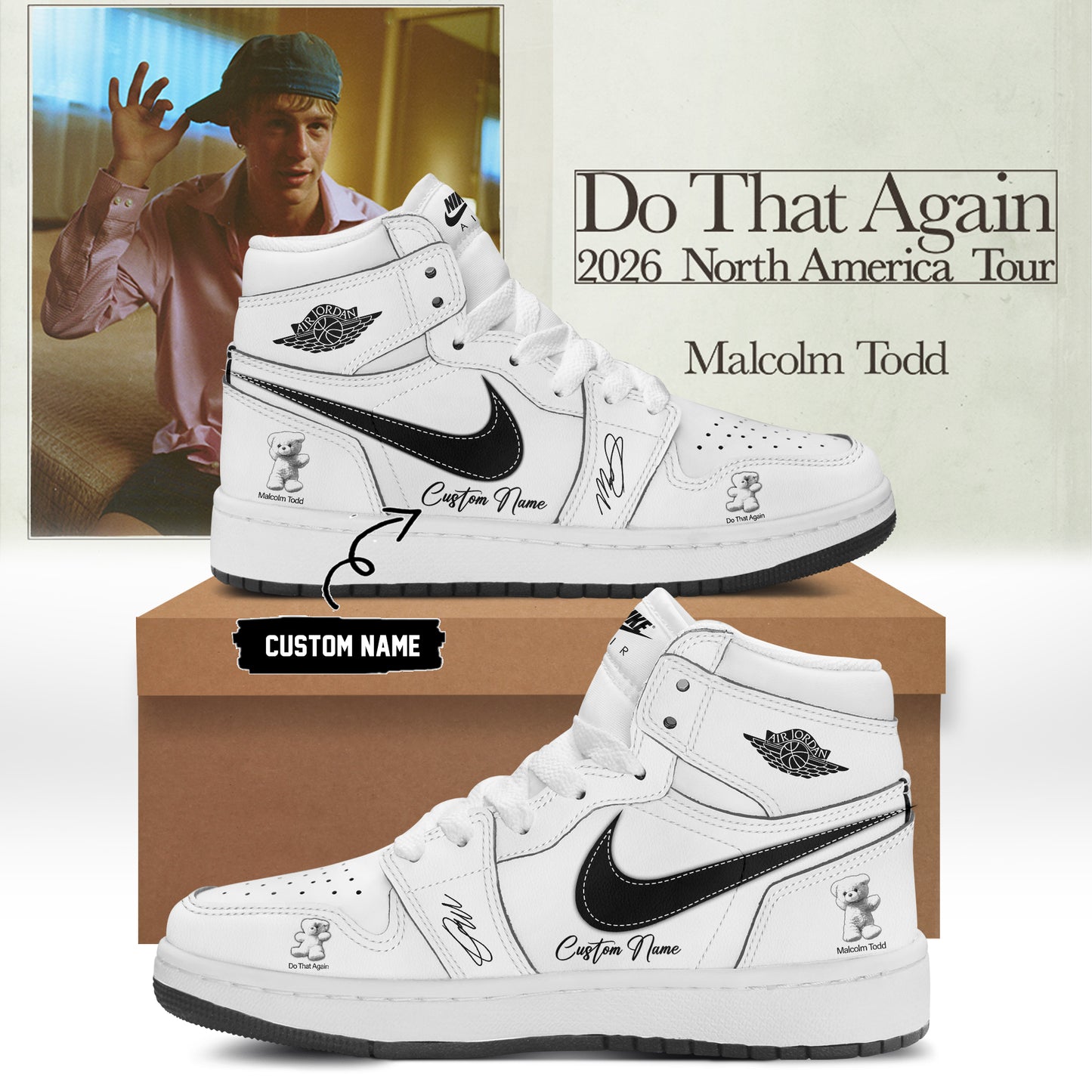 Malcolm Todd Do That Again Tour Shoes 13